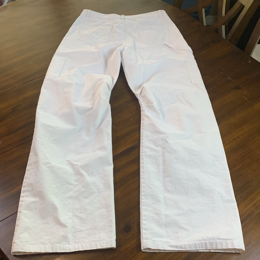 Lioness white denim painter’s pants jeans, size Medium - Picture 6 of 10